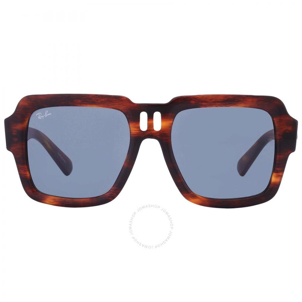 

Ray Ban Magellan Bio Based Dark Blue Square Unisex Sunglasses RB4408 139880 54