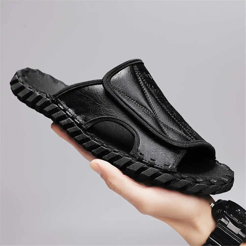 Non-slip Size 44 Orange Sandals Luxury Slippers Men Loafers Shoes Luxury Sneakers Sport Team Joggings Sunny Due To