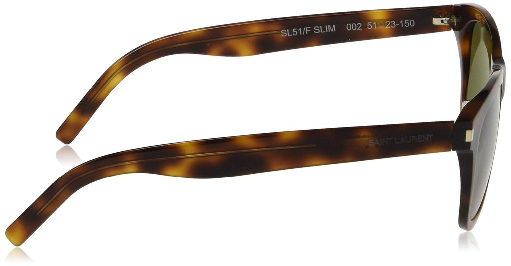 Sunglasses SL SLIM Asian Fit Japan [Saint Laurent] 51/F HAVANA-HAVANA-GREEN 51,23,150 (FREE Size) [Item]