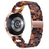 For Garmin Forerunner 245/245 Music Fashion D-Shape Resin Strap Bracelet Watchband