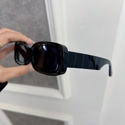 Designer Rectangle Sunglasses Women Men Vintage Brand Square Sun Glasses Female Male Small Frame Retro