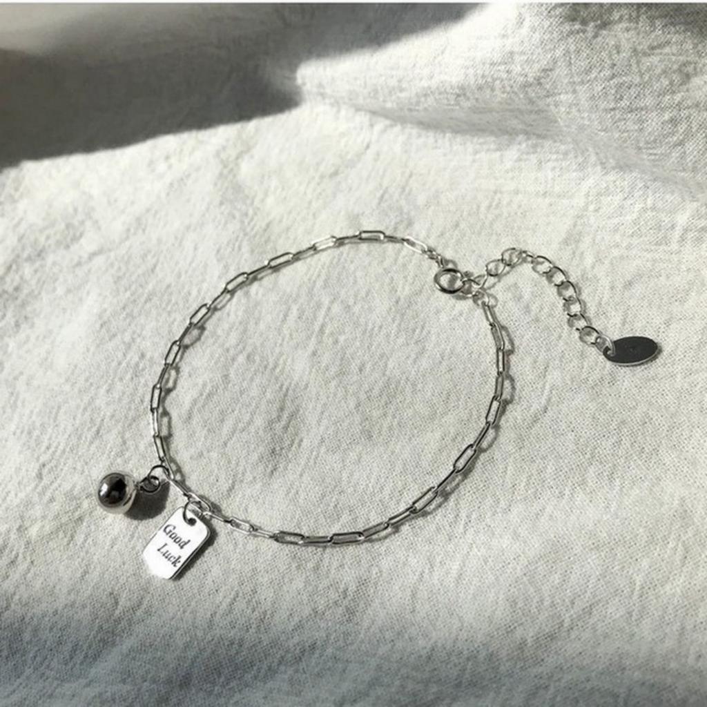 Trendige Vintage Kreative Glücksbringer Dicke Kette Quaste Perlen Armbänder Für Frauen Männer Punk Metall Herz Liebe Für Immer Armreifen Schmuck