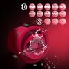 Silicone Vibrator, Nipple Clitoris Anal Stimulation Massager 10 Vibration Modes Unisex Adult Sexy Toys, Sex Toy For Ladies