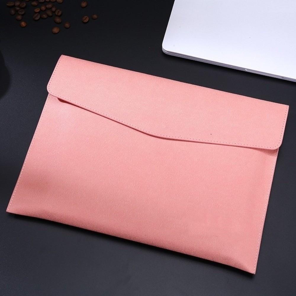 A4 Business Folder PU Leather Document Pouch Portable Storage Bag School and Office Supplies