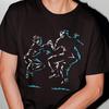 Vintage Style Swing Jive Lindy Hop Dancers African American Dance Culture Pop Cotton Unisex Tee T-Shirt