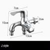 TLXT Brass Dual-Use Washing Machine Faucet