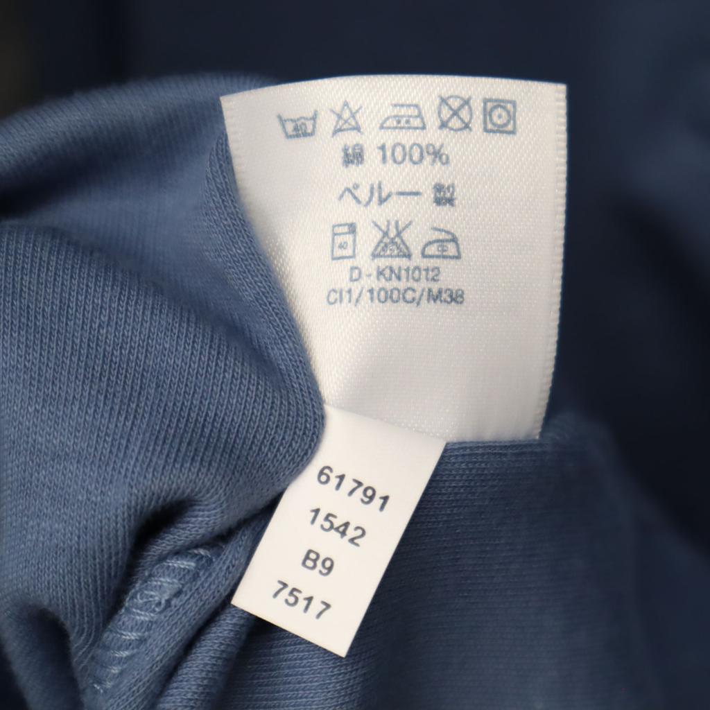LANDS' END Long sleeve Polo shirt M blue Women Used