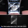 For Mercedes-benz GLC 260 300  Gearbox Panel Navigation Screen Automotive Interior TPU Protective Film Anti-Scratch Sticker