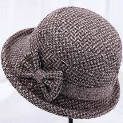 Autumn & Winter Women's Fisherman Hat for All Ages - Warm Fedora Basin Style