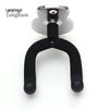 Matte Black Musical Instrument Wall Hook: Display Rack for Guitar, Ukulele, Violin, and Hulusi