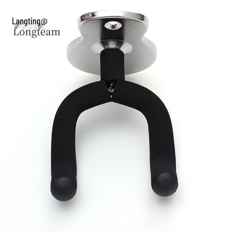 Matte Black Musical Instrument Wall Hook: Display Rack for Guitar, Ukulele, Violin, and Hulusi