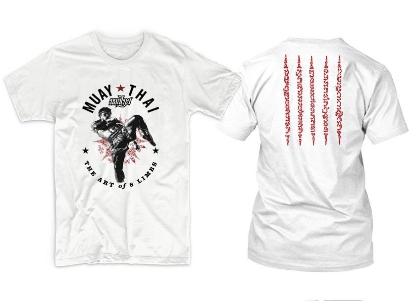 Muay Thai T-Shirt Thai Boxing MMA UFC Boxing Judo Jiu Jitsu Kickboxing XL