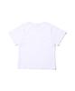 CREAM SODA LAB Women'S Standard Fit Cropped Short Sleeve Tee White