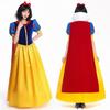 [monoii] Snow White Cosplay Pannier Set, Adult Halloween Queen Costume Dress, Sizes S, M, L, XL, 397