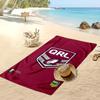 Queensland Maroons Druck Strandtuch Weich Tragbar Schnell?Trockenes Handtuch für Pool Sommerurlaub Outdoor Sport