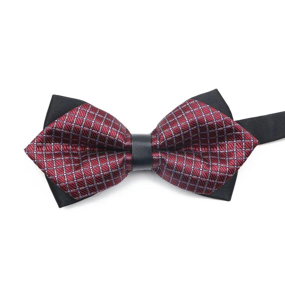 Men Bow Ties Groom Wedding Fashion Adjustable Tuxedo Bowtie Business Colorful Neckties