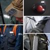 LED Headlamp Clip On Cap Hat Light Head Torch Fishing Camping Lamp USB Rechargeable Head Lamp Portable Lighting Headlight
