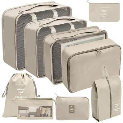 Aufbewahrungstasche, Packtaschen, Aufbewahrungstaschen, Make-up-Tasche, digitaler Waschbeutel, 7/9-Set, Packtasche, Reisetasche, Home Storge, Kosmetiktasche