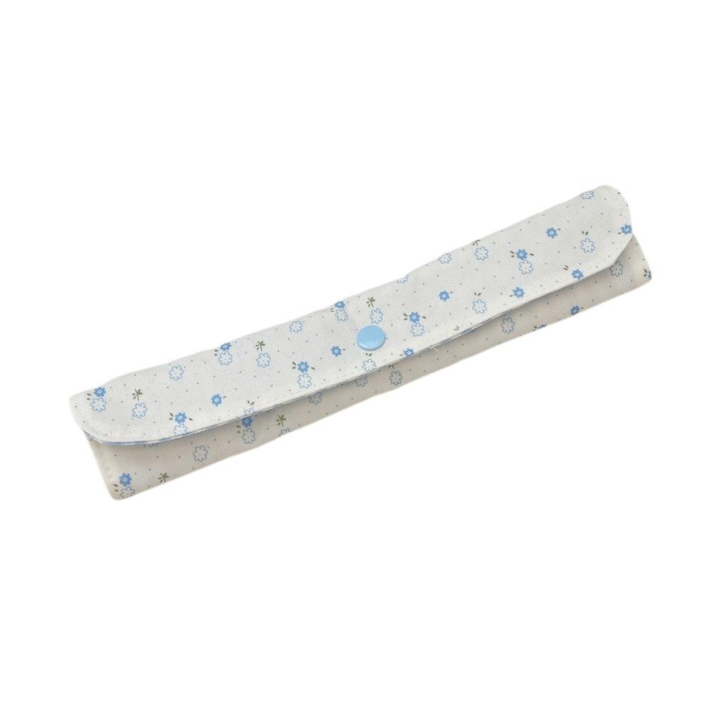 Lightweight Utensil Pouch Snap Button Fixed Tableware Storage Bag Cutlery Storage Bag Travel