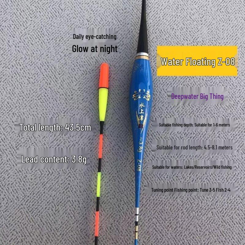 Color-Changing Luminous Electronic Fishing Float: Eye-Catching, Super Bright for Night Fishing In Thick Waters - Ideal for Carp and Big Fish.