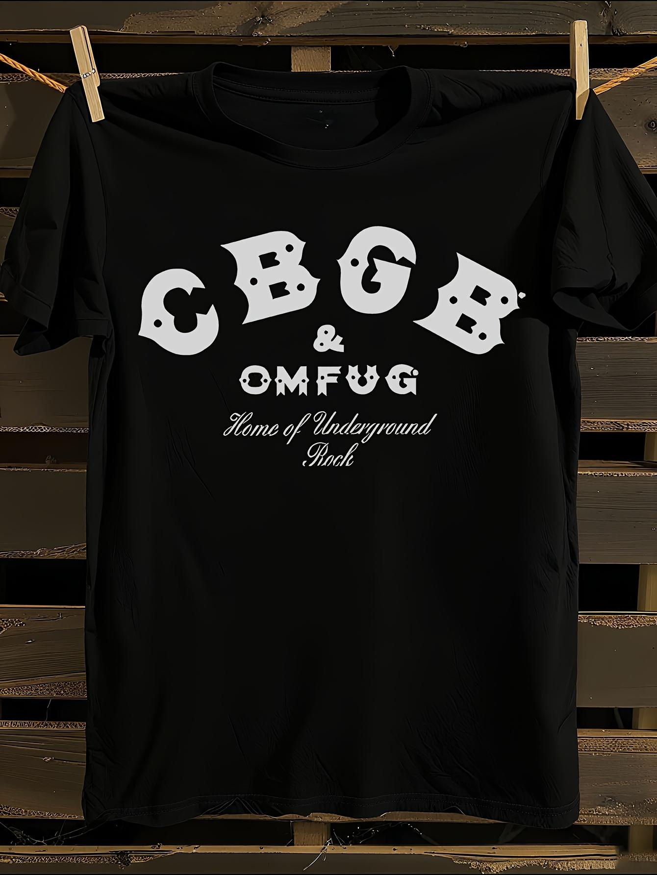 CBGB OMFUG Licensed Logo Tshirt L