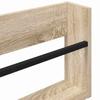Magazine Shelf Sonoma Oak 60 x 12 x 30 cm Particleboard