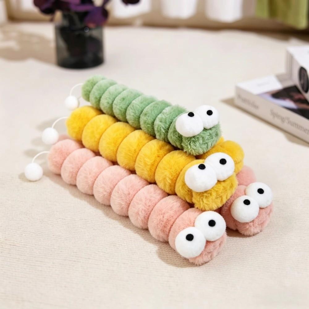 Chew-Resistant Cat Plush Chew Toy Bite-Proof Cats Pillow Toy Self-Entertainment