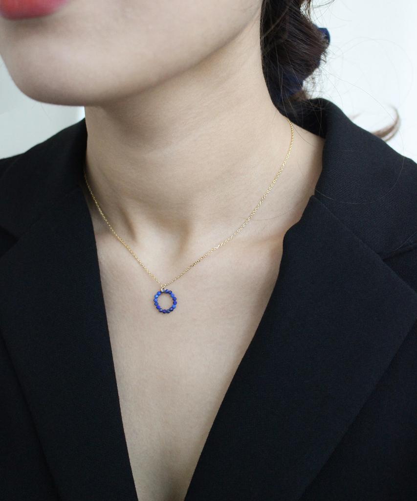 Madin'Ly Lapis Necklace