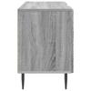 TV Stand Grey Sonoma 102 X 34.5 X 50 Cm Particleboard