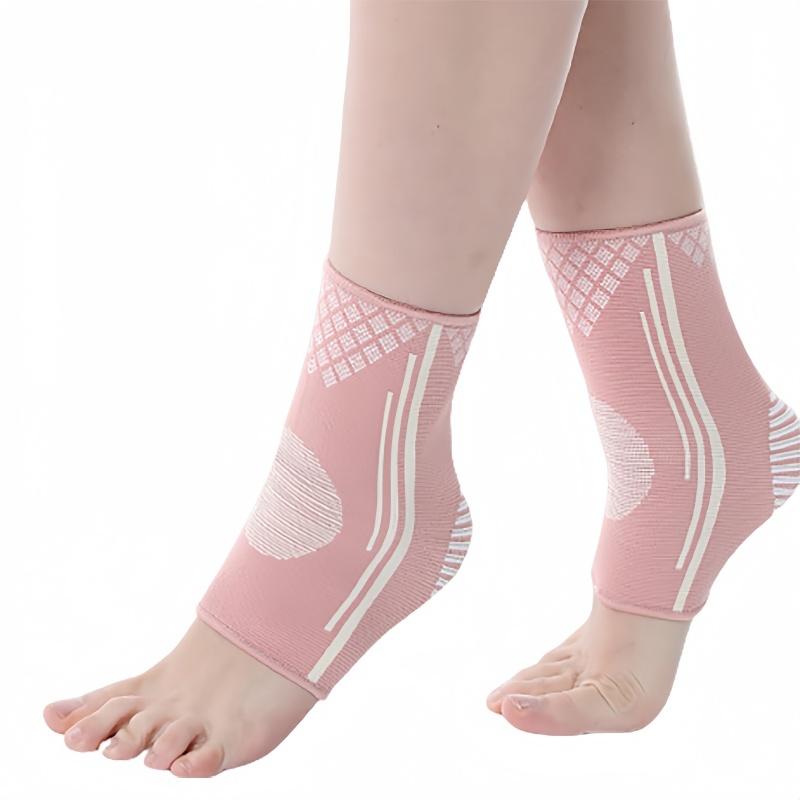 1/2Pcs Ankle Brace Compression Sleeve Support For Achilles Tendonitis Plantar Fasciitis Joint Pain Relief