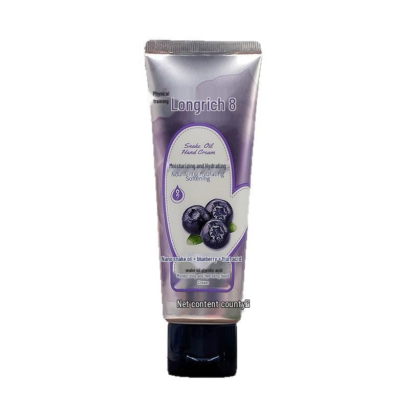 Longrich Snake Oil Hand Cream: Moisturizes and cares for dry, delicate skin with fruit acid and snake oil essence.