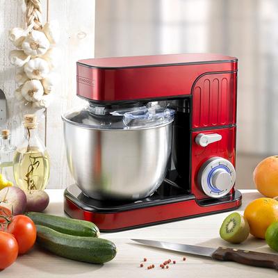 Stainless Steel Kneading Robot With Planetary Movement Antara Kitchencook Red
