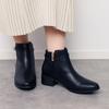 Himiko Rain 230 Water-Resistant Belt-Design Boots/634401/Black