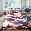Camo Duvet Cover Set Vibrant Camouflage Lattice Like Service Theme Modern Design King Size For Boys Girl Polyester Bedding Set