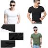 Men's Summer Casual Fashion Solid Color O-neck T-shirt With Short Sleeves