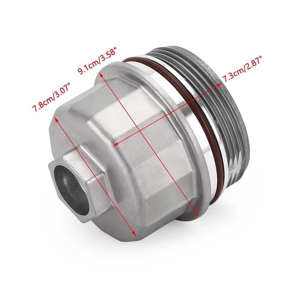 Ölfiltergehäuse Deckel Kappe 1 Stück 79J106 Ausrüstungen Für Mini Cooper 1.6L 2002-2008 04693352AA 79J106 55231649 15358 Teile Nützlich