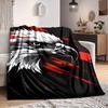 1 Stück Adlerkopf Decke Leichte Decke Überwurfdecke Für Sofa, Bett, Reisen, Camping, Wohnzimmer, Büro, Couch, Stuhl yy251010081