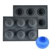 6 Cavity Food Grade Silicone Cake Molds For Making Blueberry Shape Mousse Cake Chocolate And Dessert Making Essential