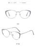 2025 Unisex Metal Cat Eye Glasses, Myopic-Ready, Anti-Blue Light