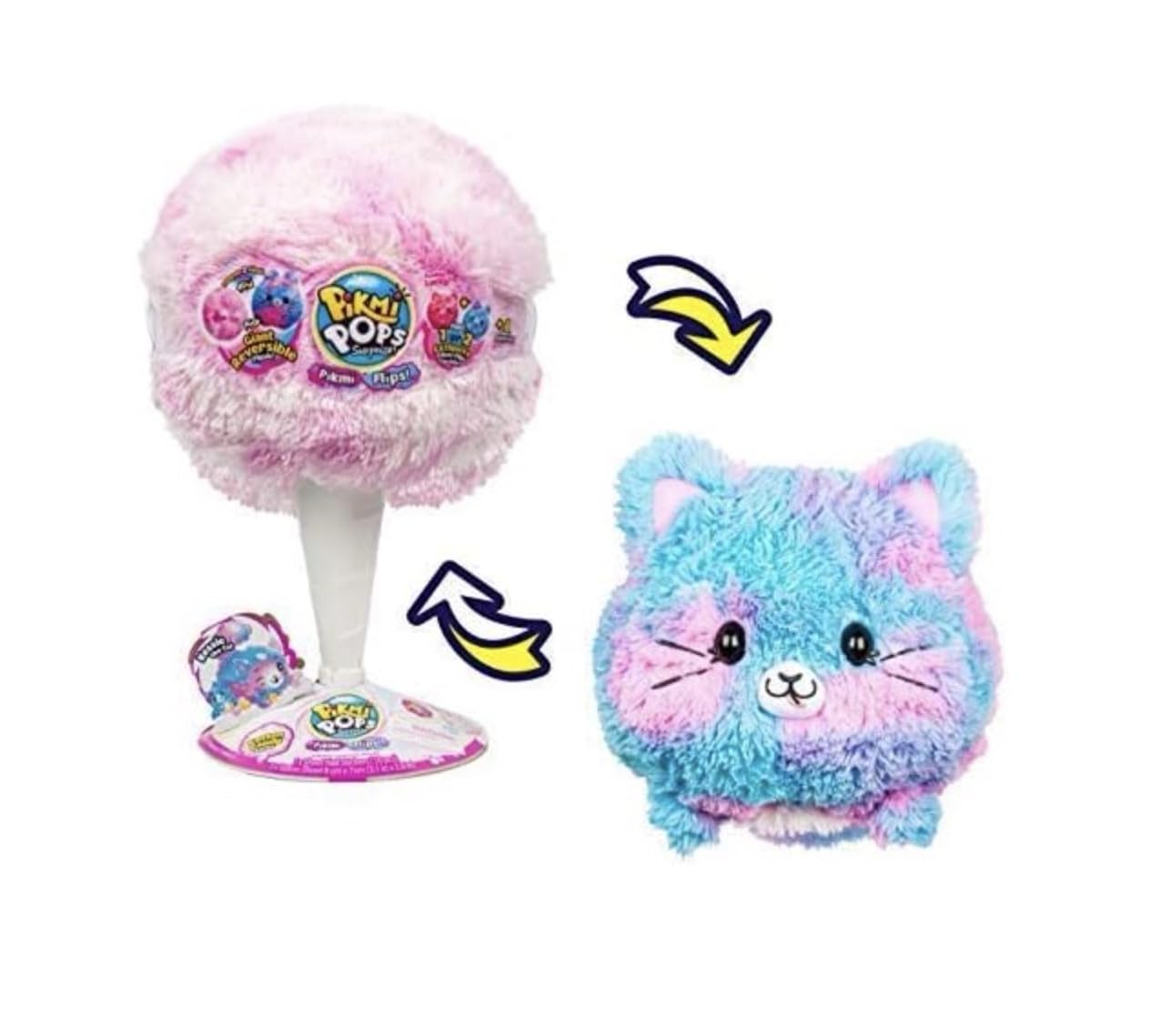 

Набор Pikmie Pop Surprise Серия Giant Lips Кэсси Кошка Большая плюшевая игрушка-кошка Популярный за рубежом Идеальный подарок Наклейка Ручка в комплекте 3 шт. и [Б/У]