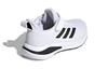 adidas Fortarun EL K Abrasion Resistant Abrasion Resistant Low Top Kids' Running Shoes White Black Kids' FW2578