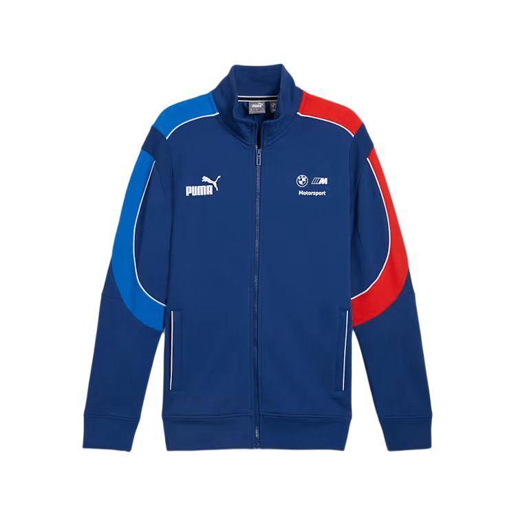 Puma P.Team Fanbase SS24 Модная Логотип Винтажный Спортивный Воротник-стойка Куртка Мужская Куртка Синий 627453-04 M