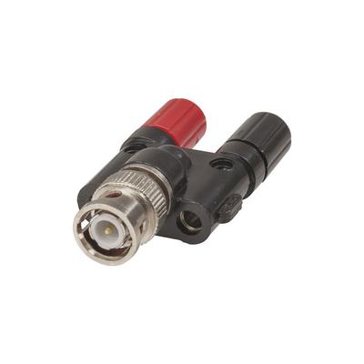 BNC Male To Double Binding Post/Banana Socket