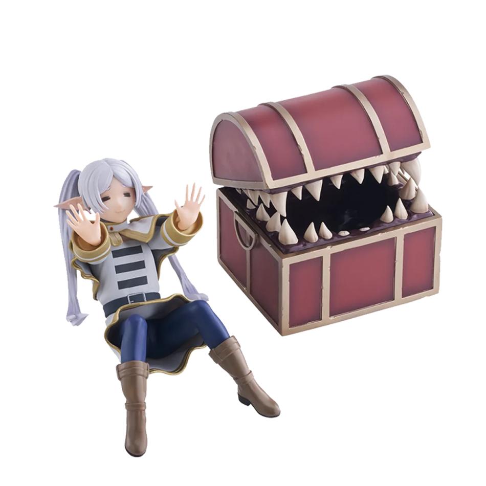 Original SEGA Frieren Beyond Journey's End Frieren Treasure Box Monster Anime Figure Toy Fern Noodle Stopper Action Figurine