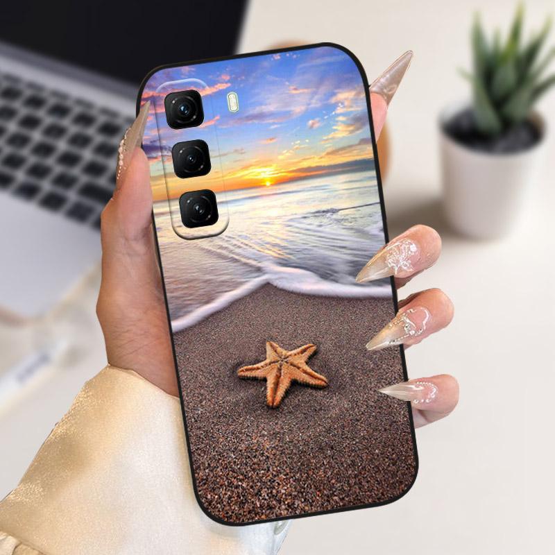 For Infinix Hot60 Pro X6885 4G Phone Case Stylish Animals Pattern Soft Silicon TPU Back Cover For Infinix Hot 60 Pro 60Pro Funda