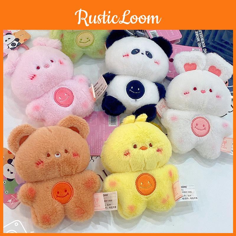 Animal Plush Delightful Keychain Cute Cartoon Characters Perfect For Key Accessories
