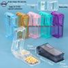 Seven-Day Pill Organizer: Morning, Noon, Night Portable Capsule Case with Large Capacity