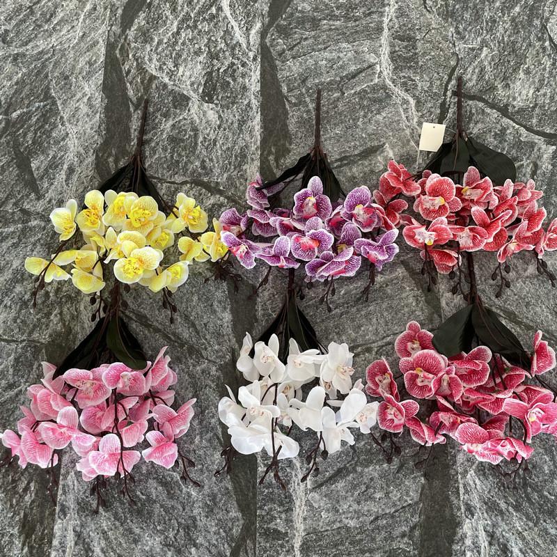 Simulated Bouquet Orchid For Wedding Decoration Home Living Room Arrangement