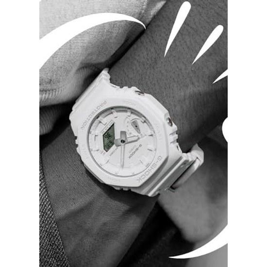 Casio Wristwatch G-Shock TONE-ONTONE Series GA-2100-7A7JF Mens White