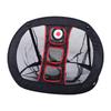 Pop Up Club Hitting Net Indoor Outdoor Portable Folding Chipping Net with X Frame Sturdy Nylon for Backyard Lawn